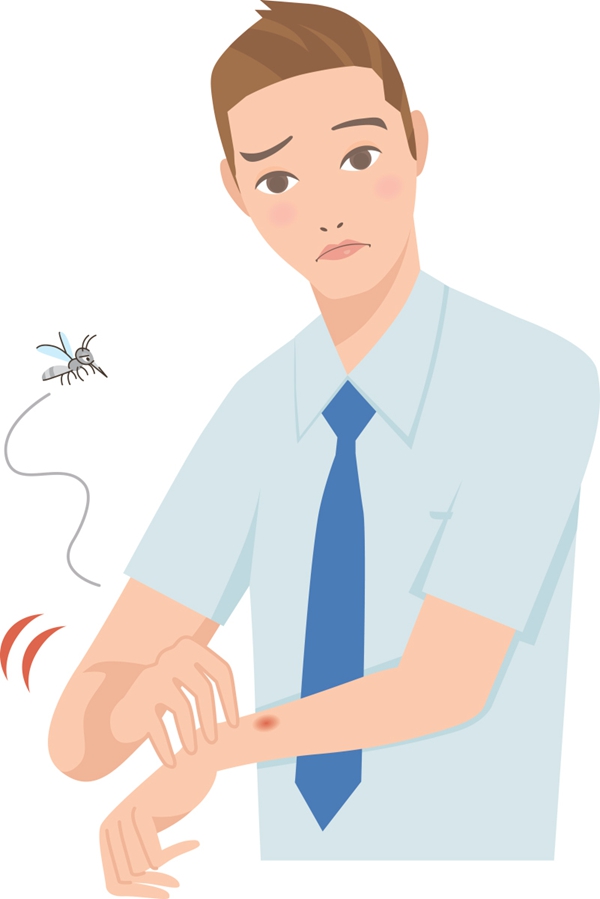 冬天咬人的蚊子已经出现了